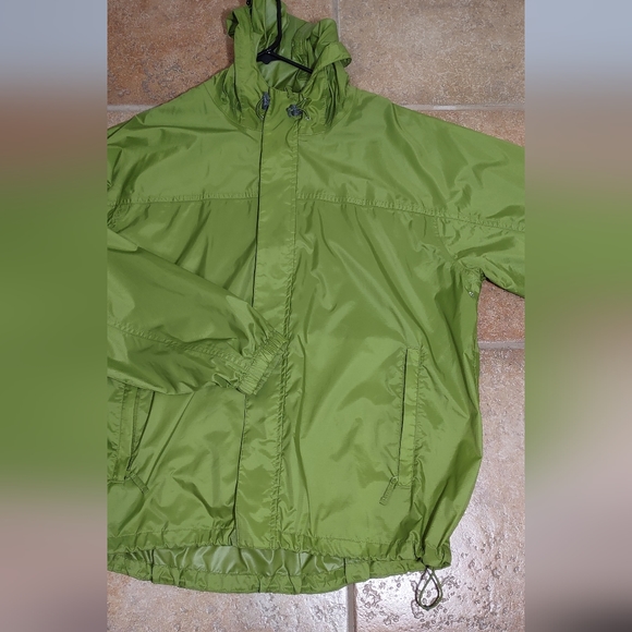 Land's End Rip-Stop Nylon Hooded Windbreaker Jacket - Picture 10 of 11